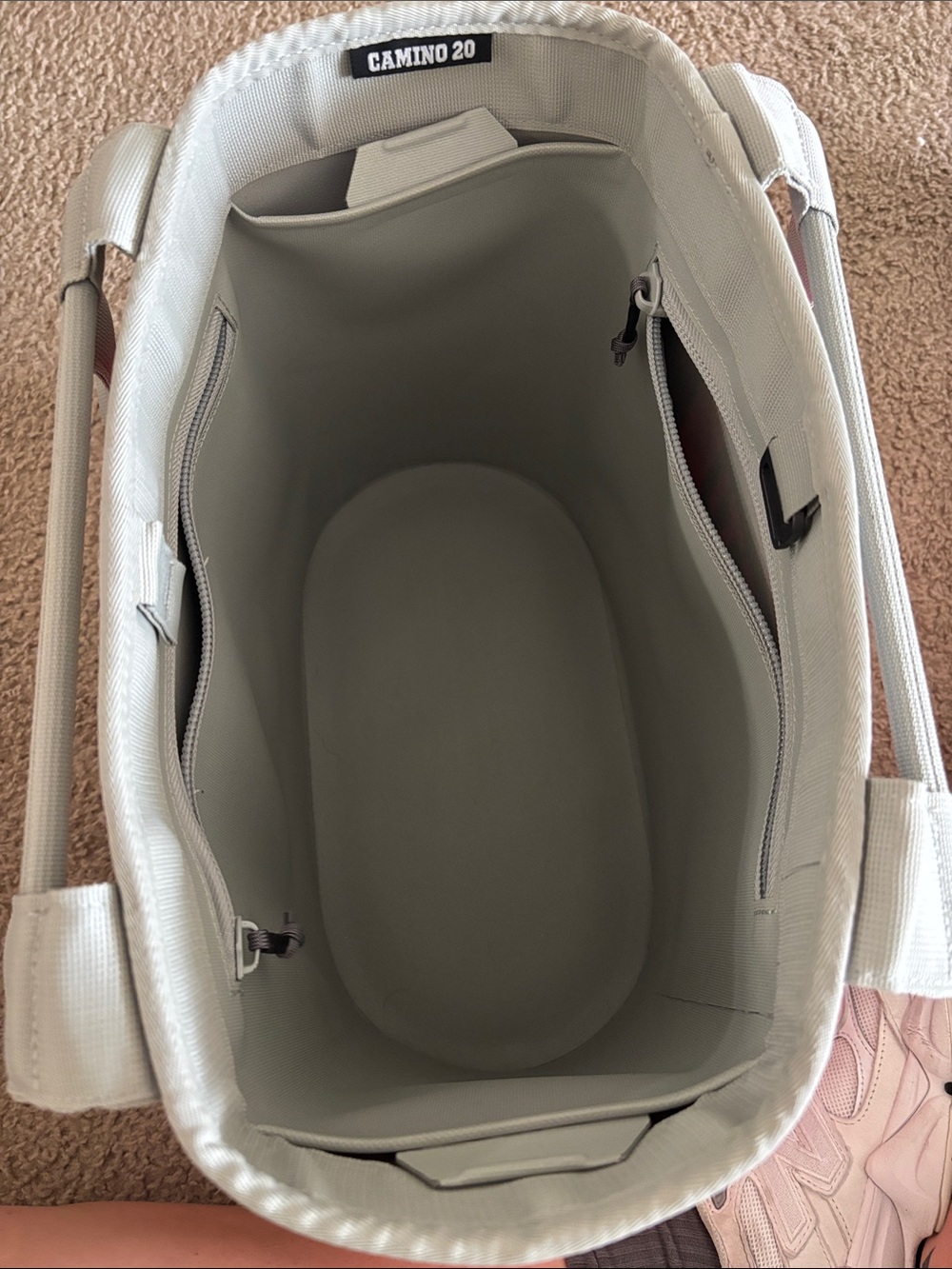 YETI Camino 20 Tote in Bimini Pink - Picture 3 of 5